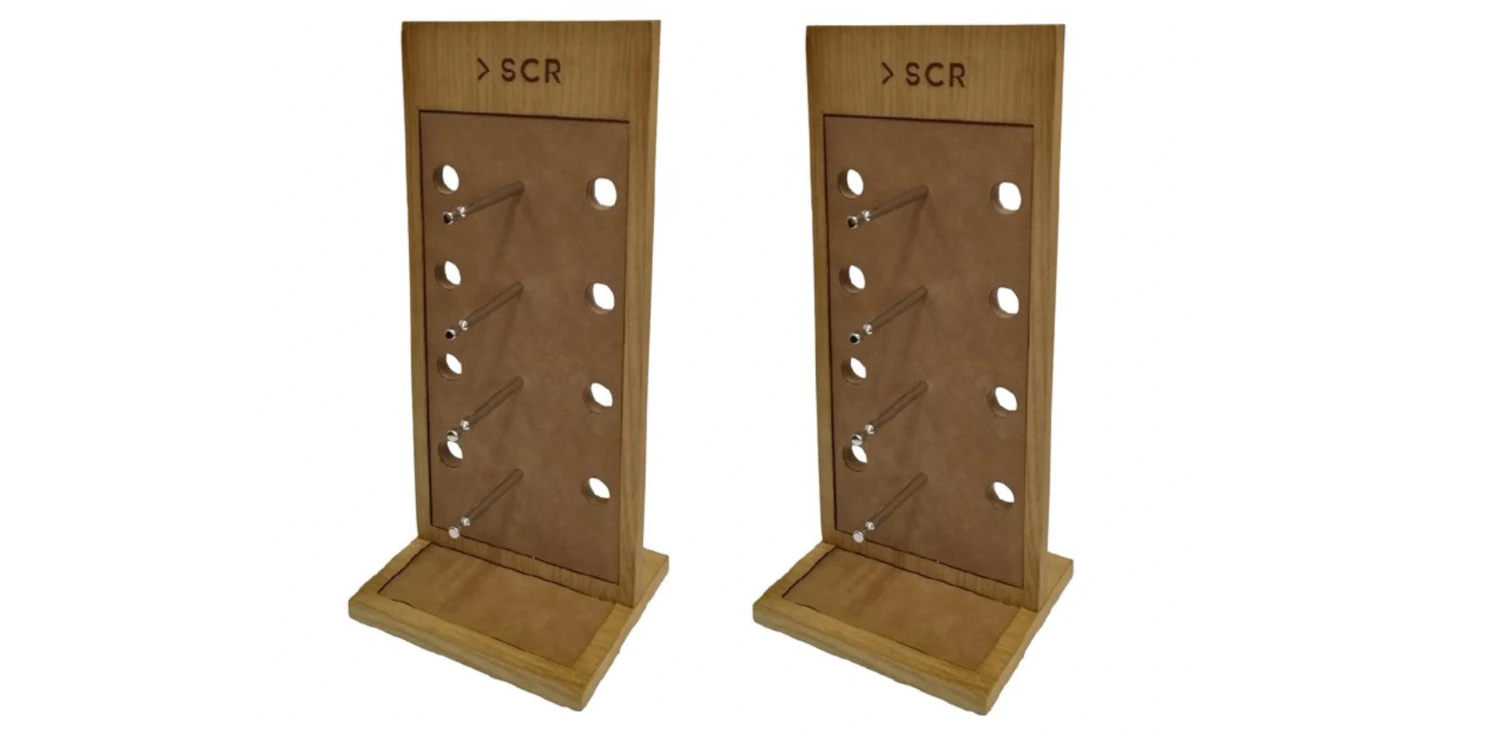 SCR Display Stand for 4 Pairs