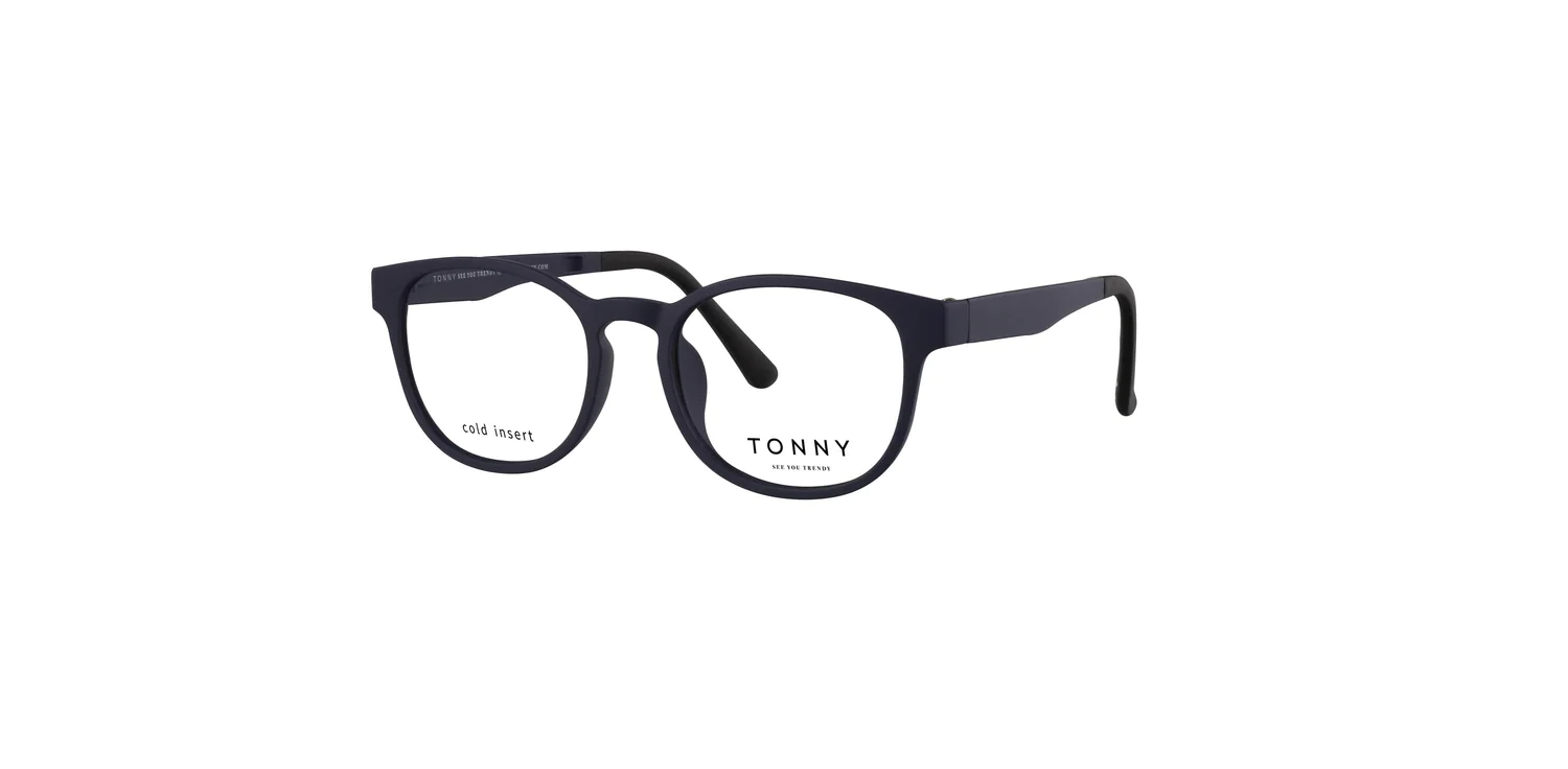 Optical frame with clip-on TONNY 0011C3