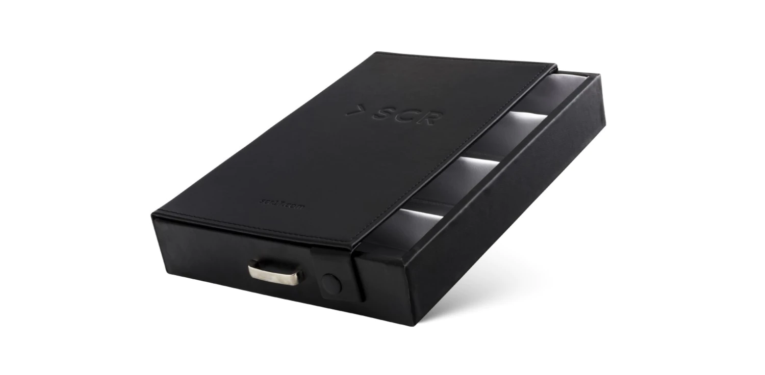 Tray for 4 SCR glasses