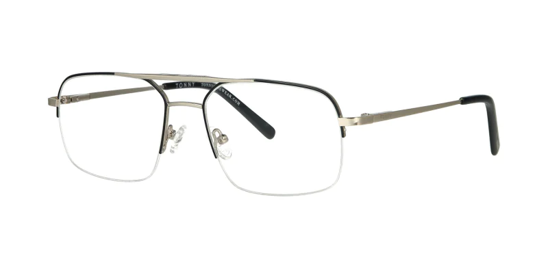 Optical frame with clip-on TONNY 0039BC2