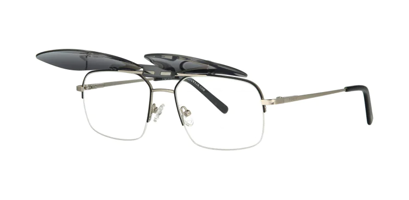 Optical frame with clip-on TONNY 0039BC2