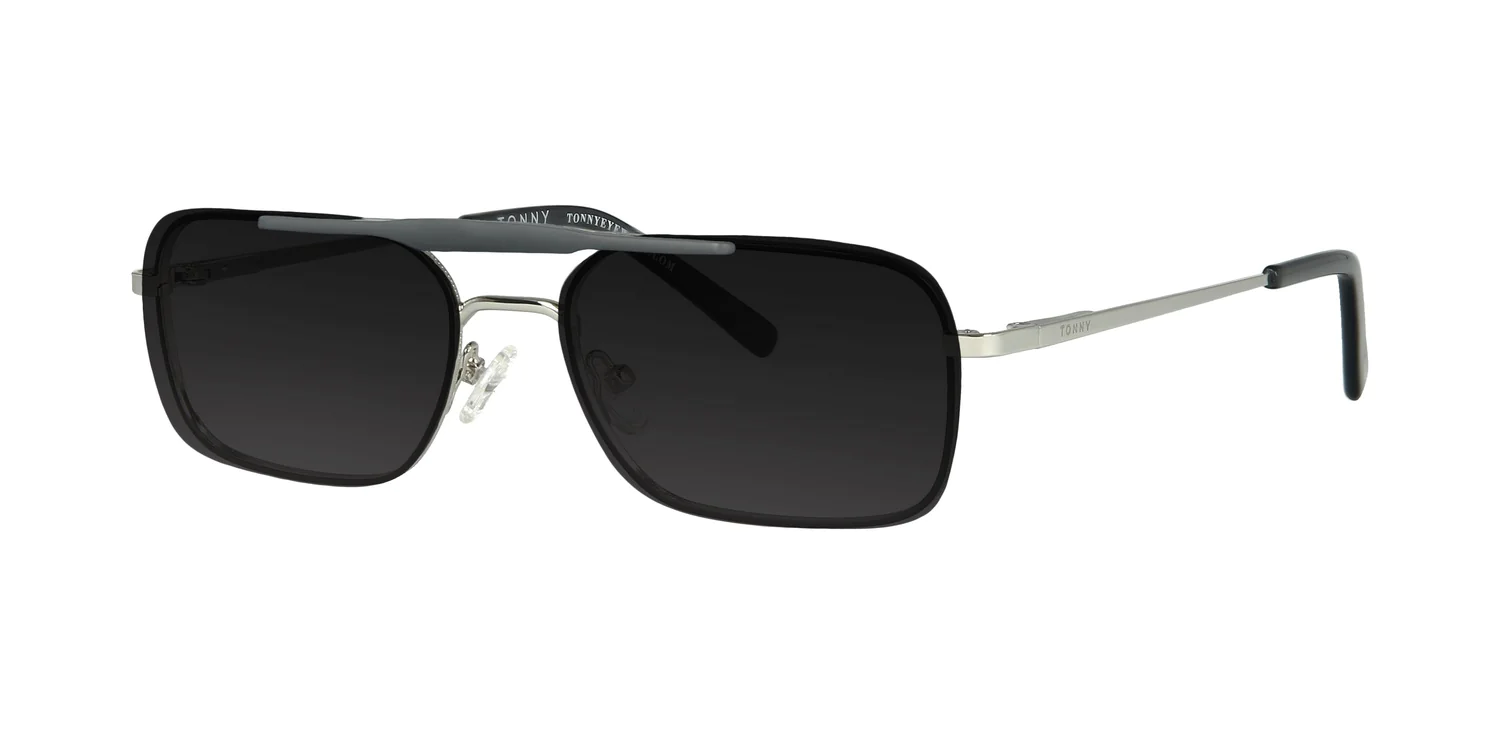 Optical frame with clip-on TONNY 0040BC1