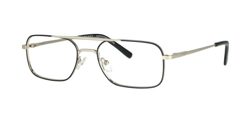 Optical frame with clip-on TONNY 0040BC2