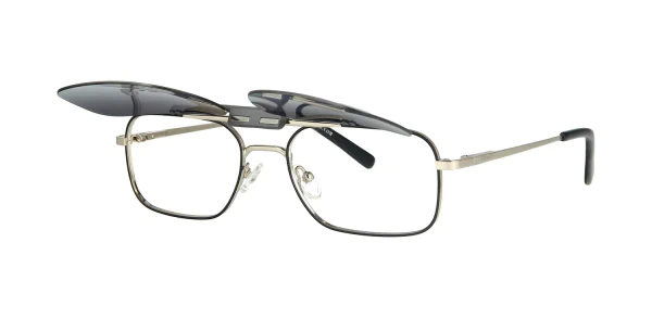 Optical frame with clip-on TONNY 0040BC2
