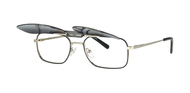 Optical frame with clip-on TONNY 0040BC2