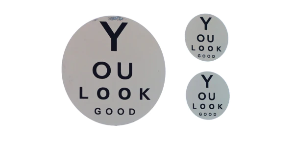 You Look Good Sticker 5cm