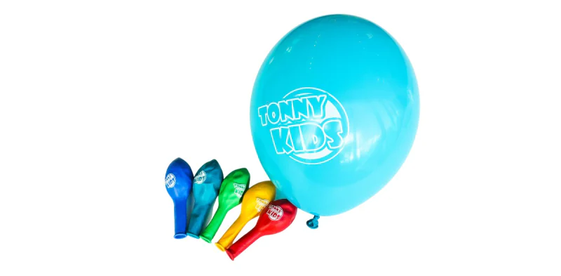 Baloon with TONNY KIDS logo
