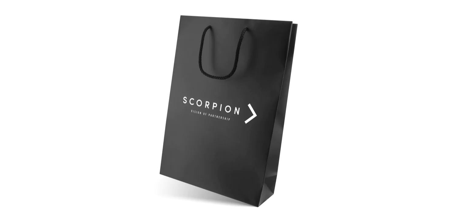 Scorpion Eyewear Paper Bag
