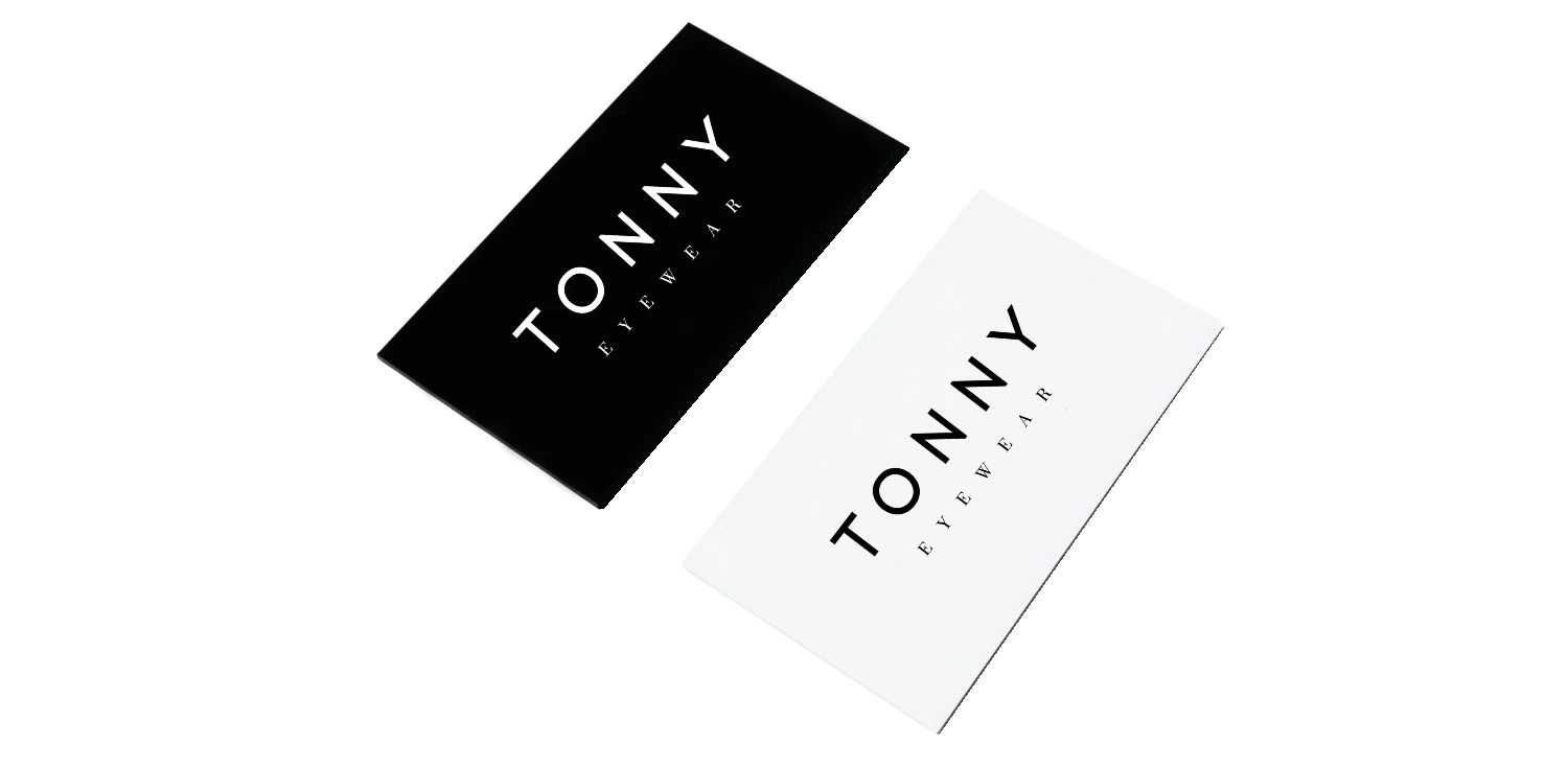 TONNY Eyewear Plexiglass Sign