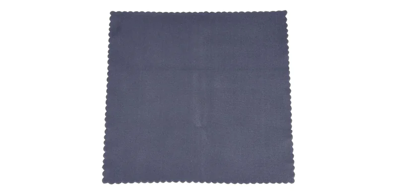 Blue Microfiber Cleaning Cloth for Eyewear (small)