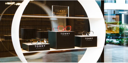 Black display 1/3 for glasses (15cm)