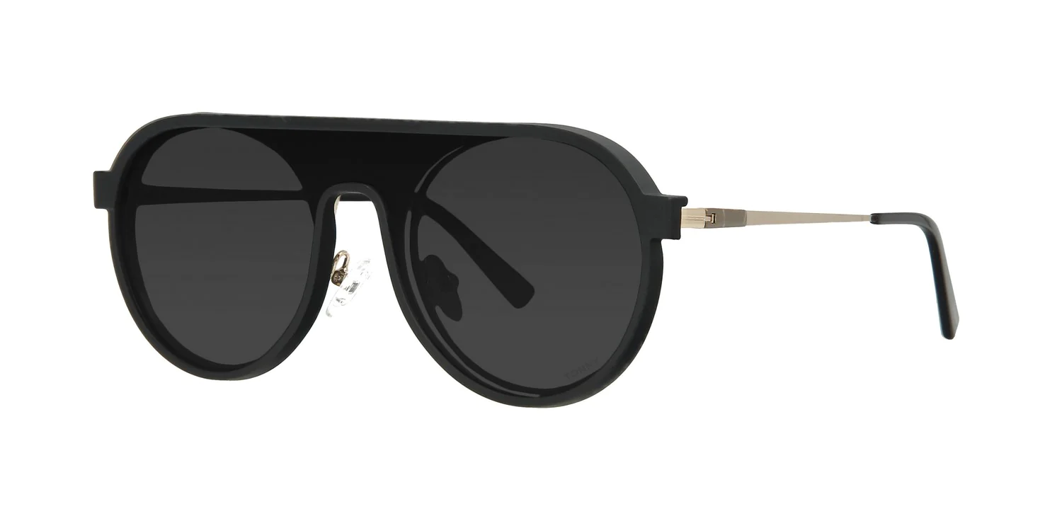 Optical frame with clip-on TONNY 48359C3-CL1