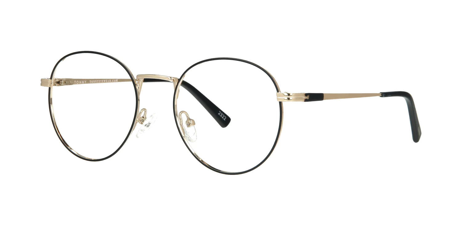 Optical frame with clip-on TONNY 48359C1-CL1