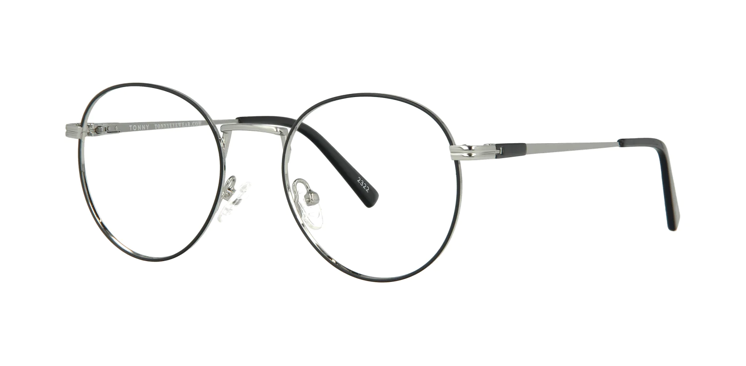 Optical frame with clip-on TONNY 48359C2-CL1