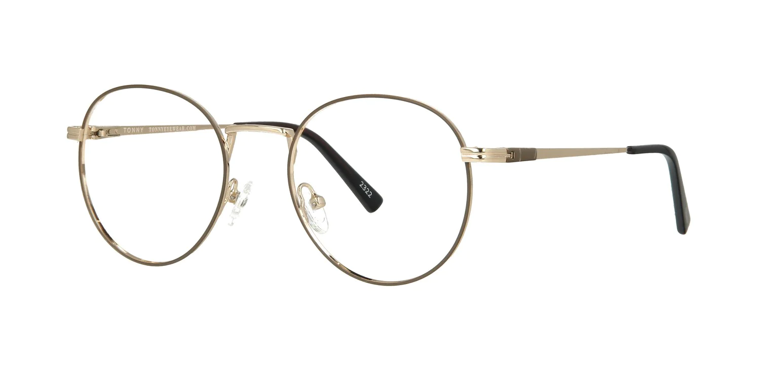 Optical frame with clip-on TONNY 48359C3-CL1