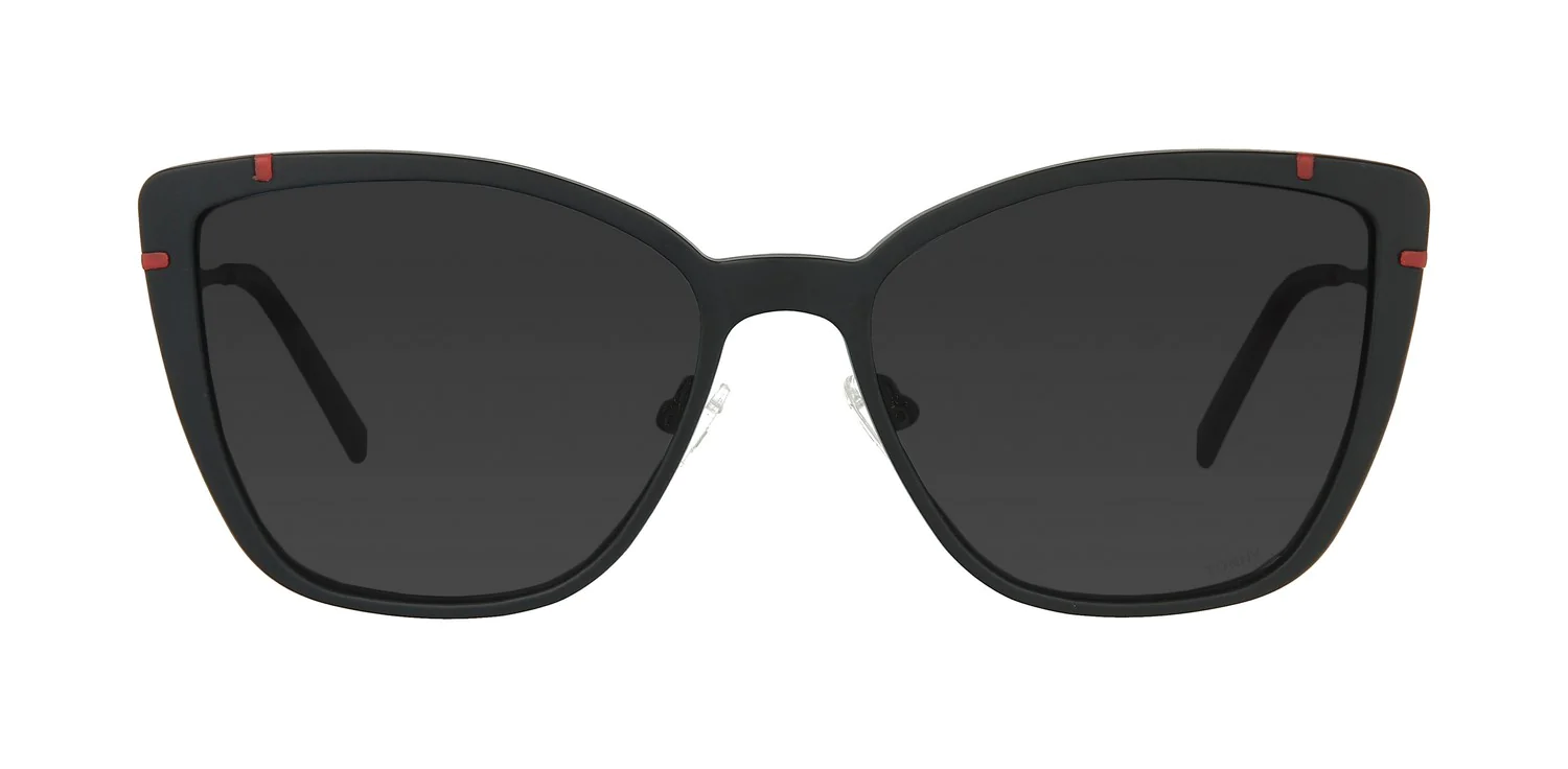 Optical frame with clip-on TONNY 48361C4-CL1