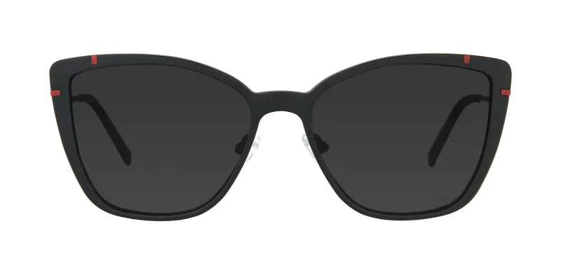 Optical frame with clip-on TONNY 48361C4-CL1