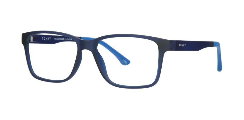 Optical frame with clip-on TONNY 48364C2-CL3