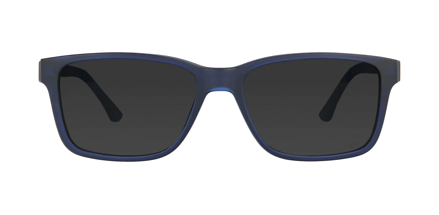 Optical frame with clip-on TONNY 48364C2-CL3