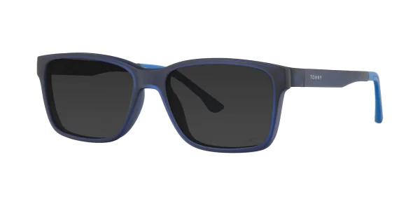 Optical frame with clip-on TONNY 48364C2-CL3