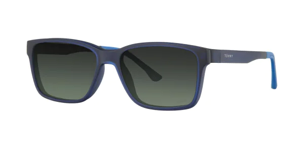 Optical frame with clip-on TONNY 48364C2-CL3