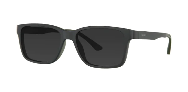 Optical frame with clip-on TONNY 48364C3-CL3