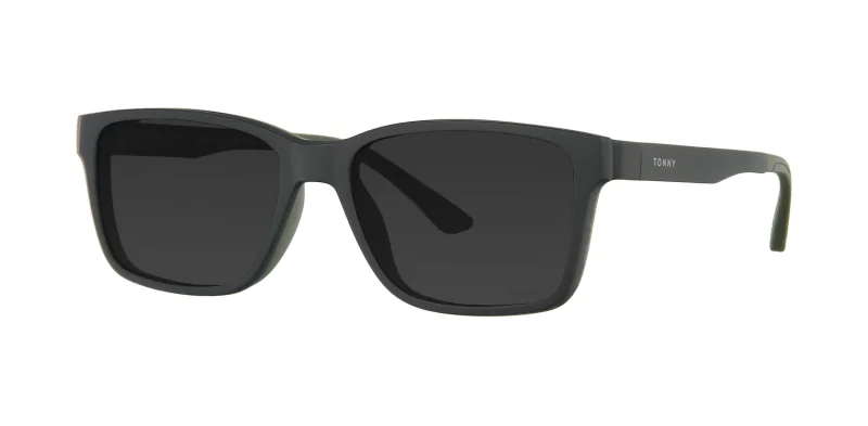 Optical frame with clip-on TONNY 48364C3-CL3