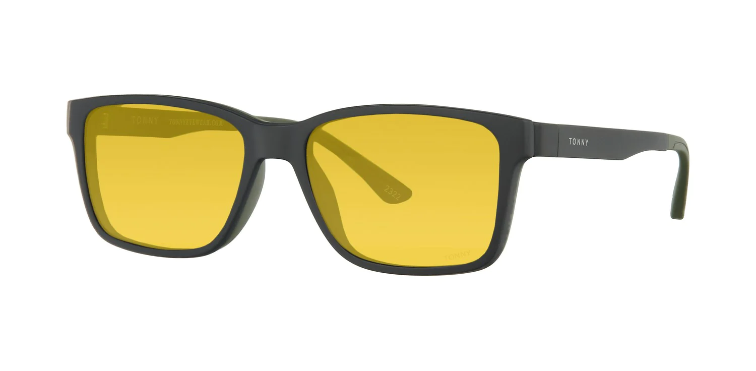 Optical frame with clip-on TONNY 48364C3-CL3