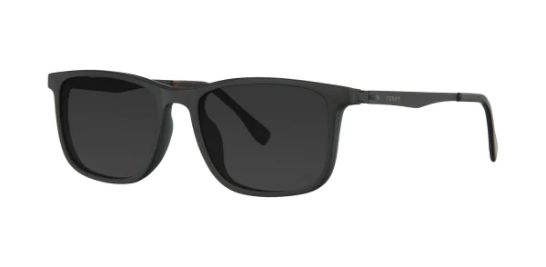 Optical frame with clip-on TONNY 48365C1-CL3