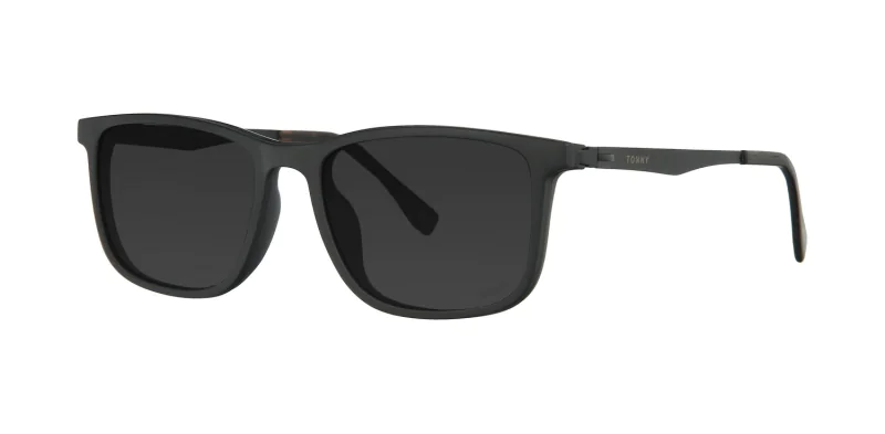 Optical frame with clip-on TONNY 48365C1-CL3