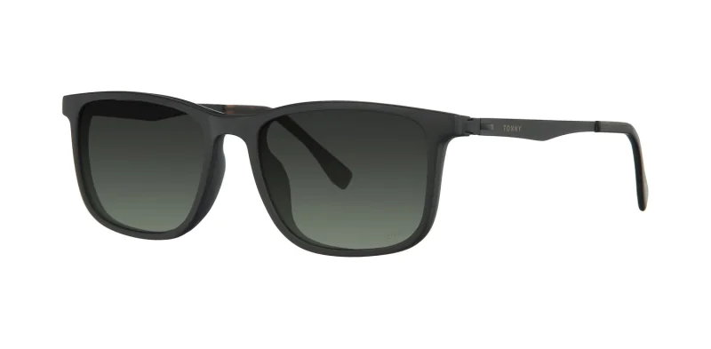 Optical frame with clip-on TONNY 48365C1-CL3