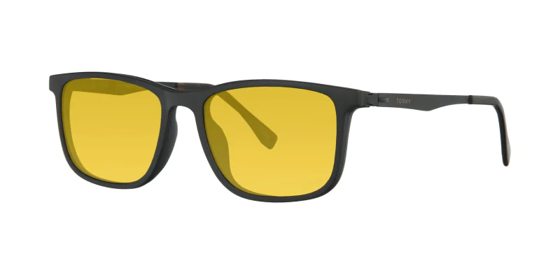 Optical frame with clip-on TONNY 48365C1-CL3