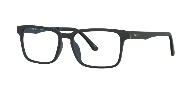 Optical frame with clip-on TONNY 48366C1-CL3