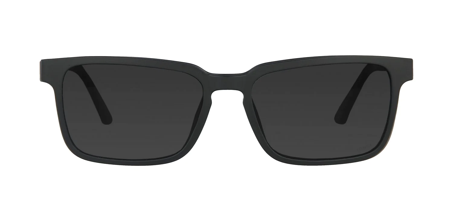 Optical frame with clip-on TONNY 48366C1-CL3