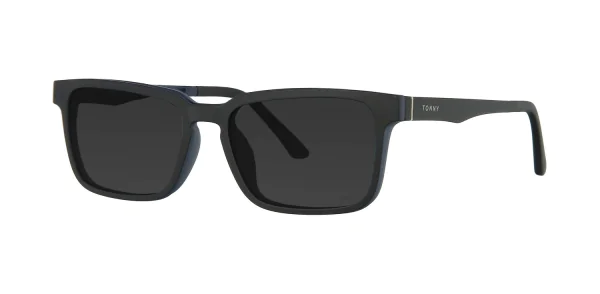 Optical frame with clip-on TONNY 48366C1-CL3