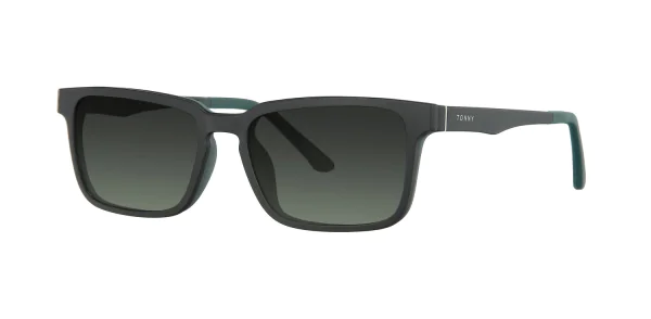 Optical frame with clip-on TONNY 48366C2-CL3