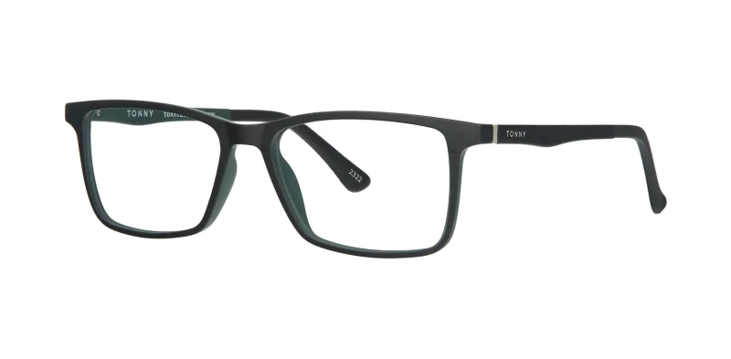 Optical frame with clip-on TONNY 48368C3-CL3