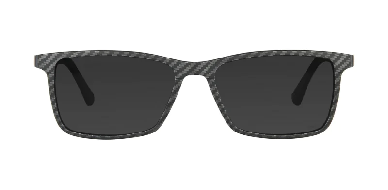 Optical frame with clip-on TONNY 48368C3-CL3