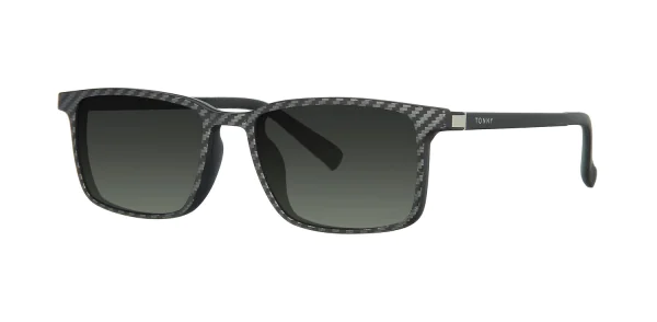 Optical frame with clip-on TONNY 48369C1-CL3