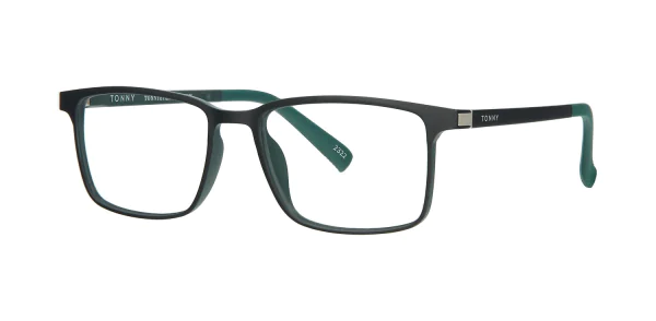 Optical frame with clip-on TONNY 48369C2-CL3