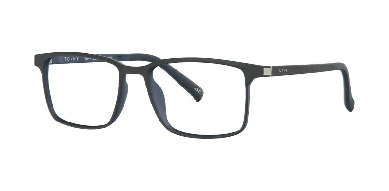 Optical frame with clip-on TONNY 48369C3-CL3