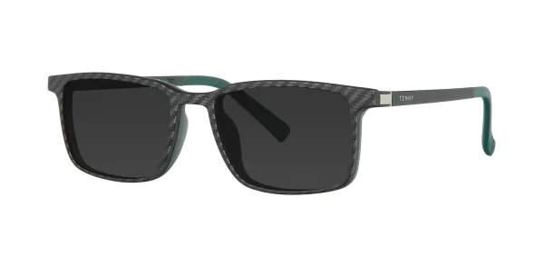 Optical frame with clip-on TONNY 48369C2-CL3