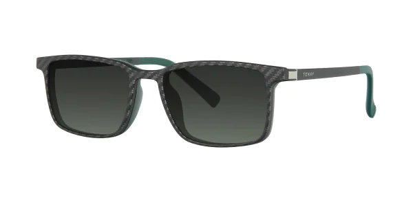 Optical frame with clip-on TONNY 48369C2-CL3