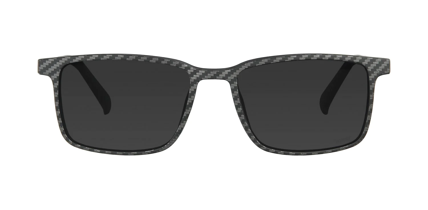 Optical frame with clip-on TONNY 48369C3-CL3