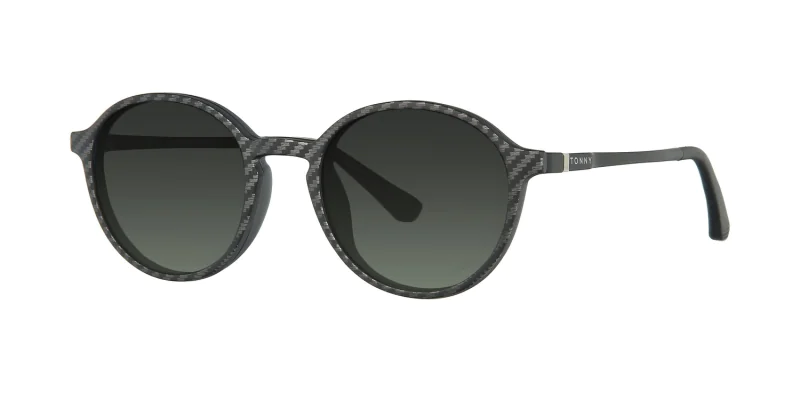 Optical frame with clip-on TONNY 48371C1-CL3