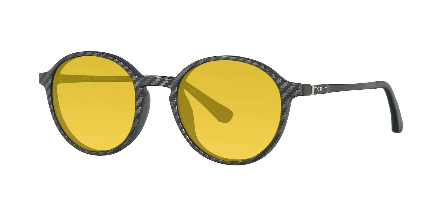 Optical frame with clip-on TONNY 48371C1-CL3