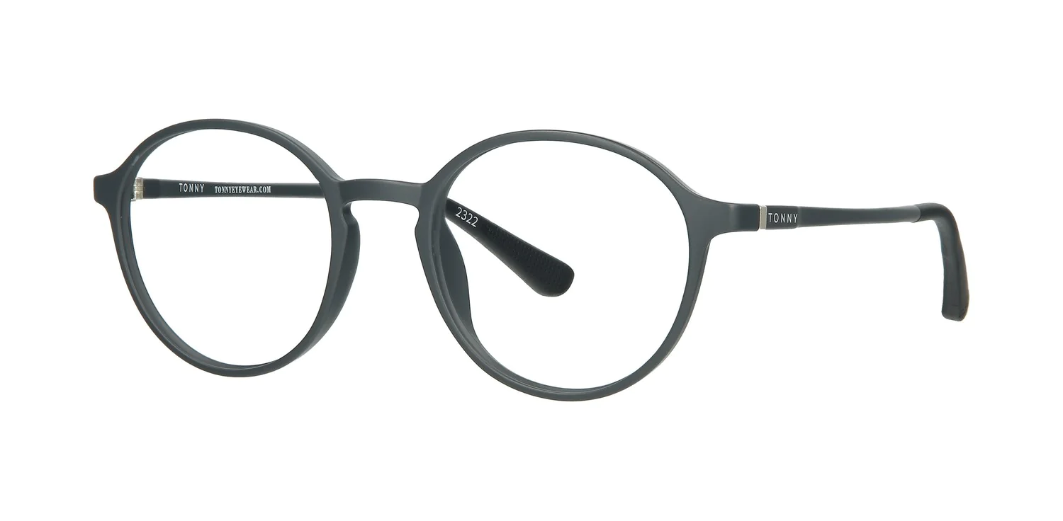 Optical frame with clip-on TONNY 48371C3-CL3