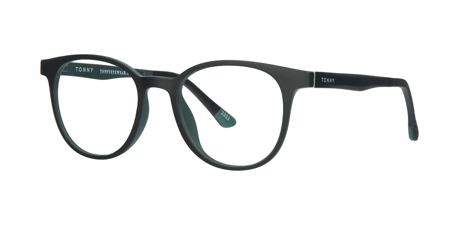 Optical frame with clip-on TONNY 48372C1-CL3