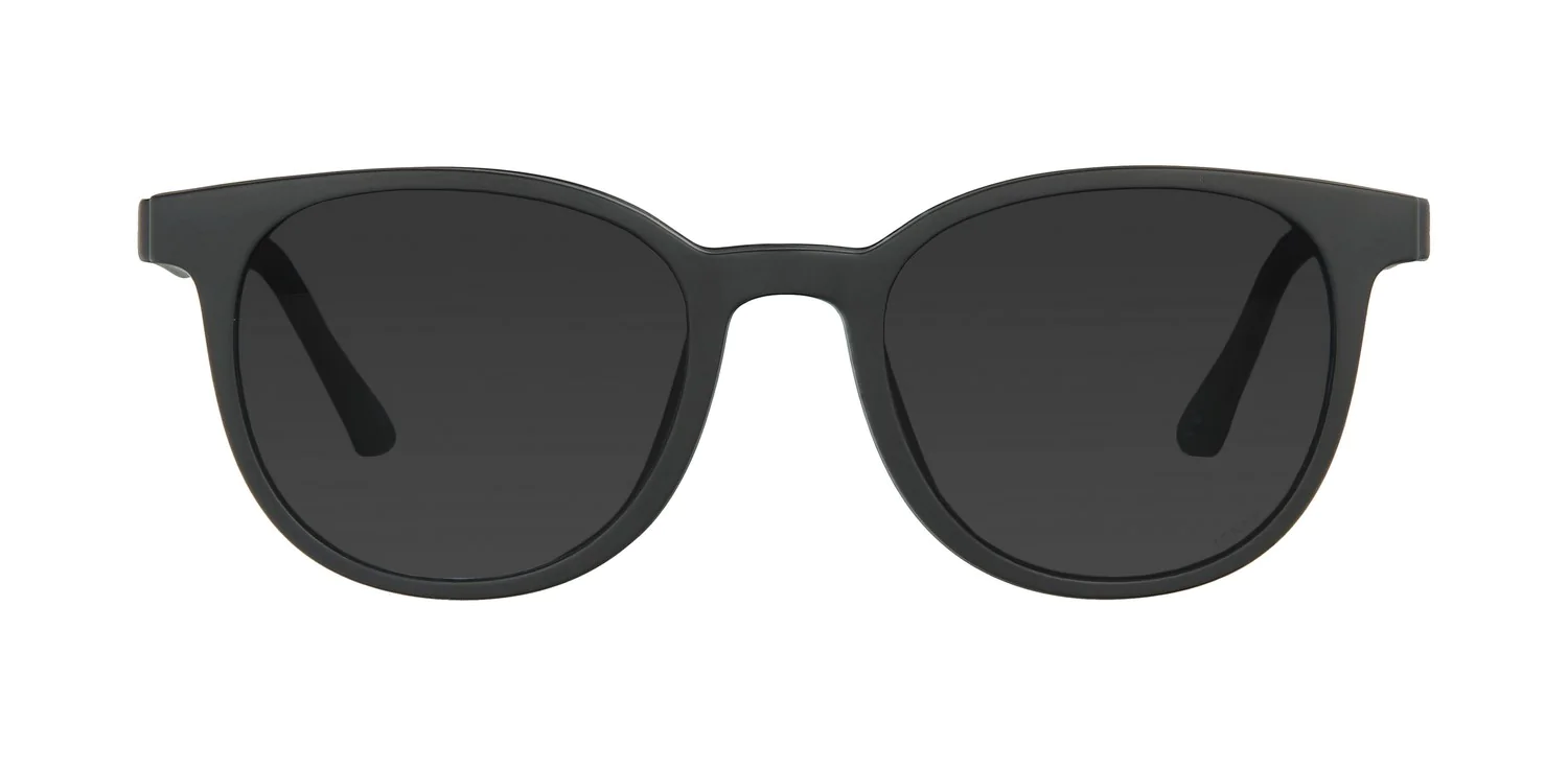 Optical frame with clip-on TONNY 48372C1-CL3