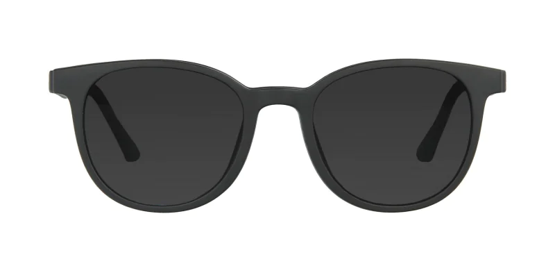 Optical frame with clip-on TONNY 48372C1-CL3